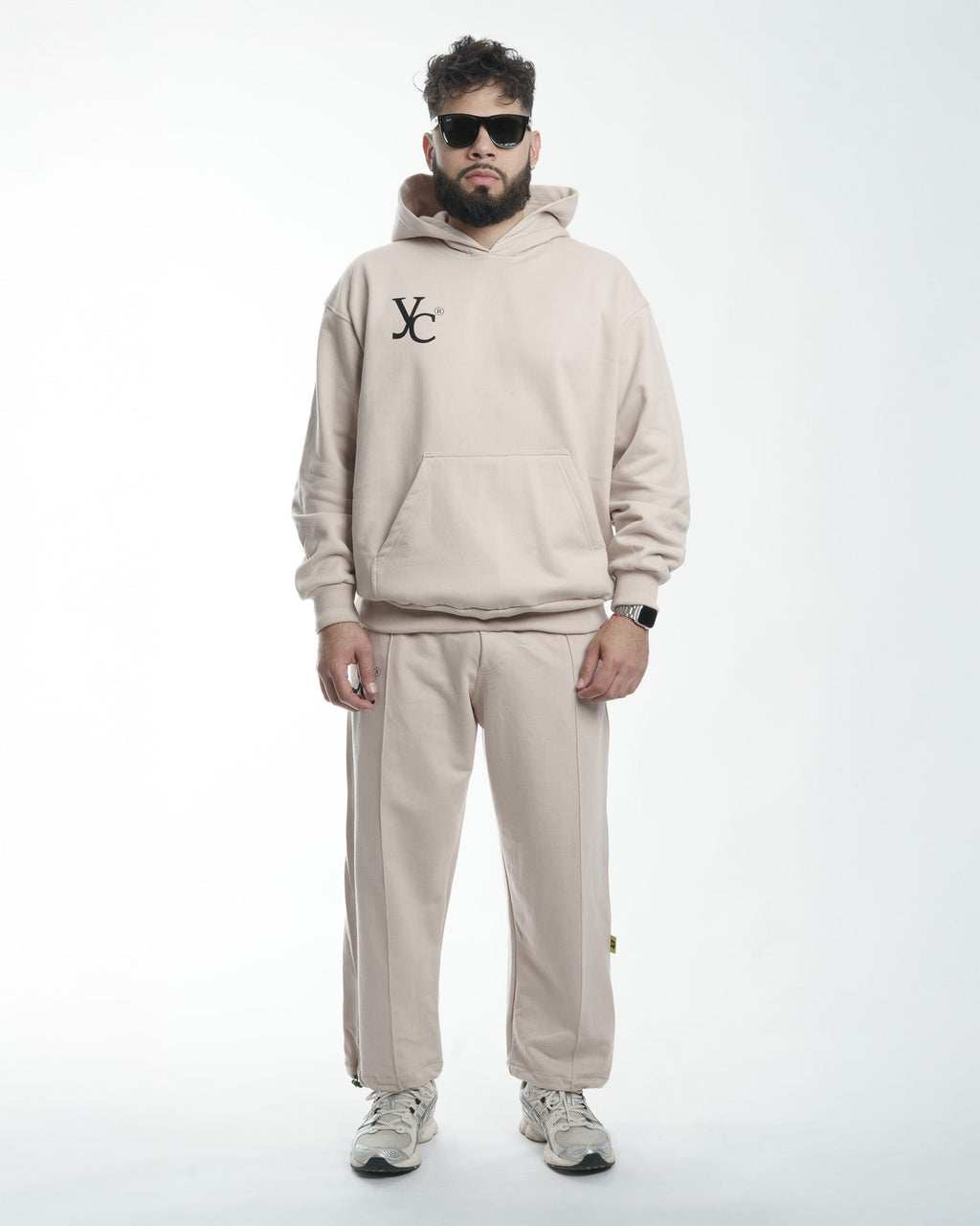 "YELLOW CLUB" // OVERSIZED HOODIE