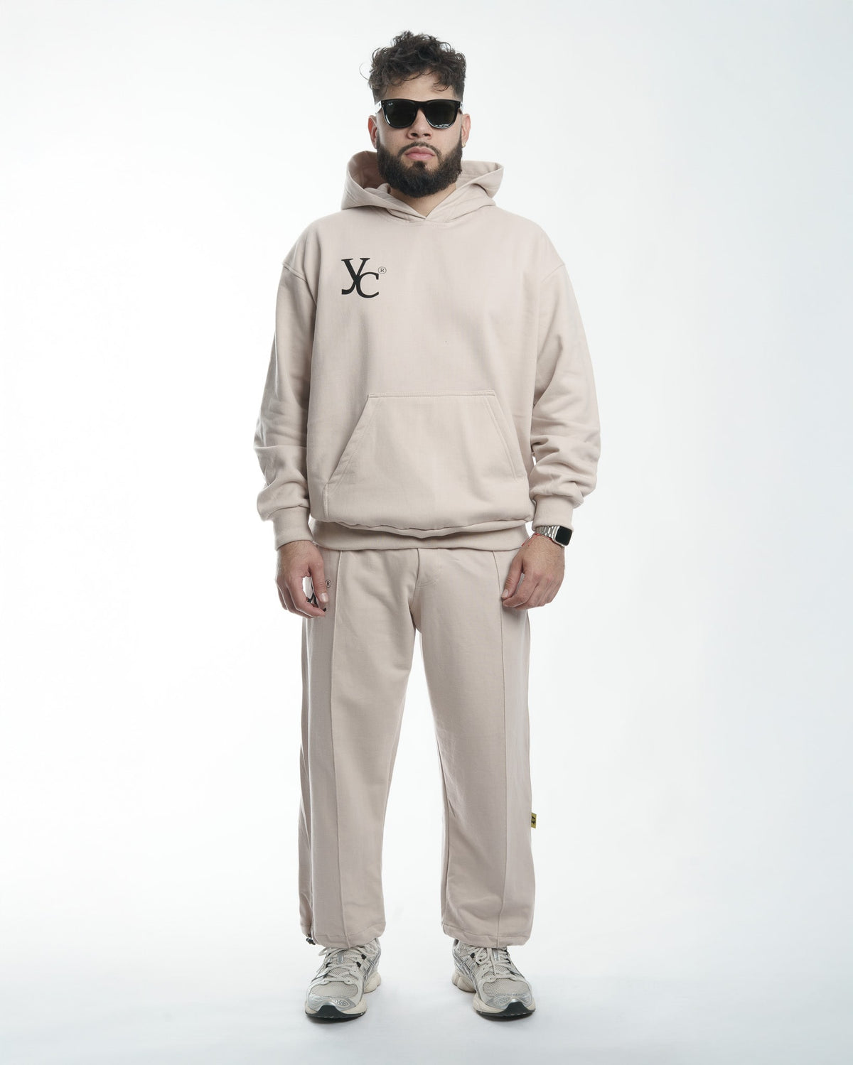 "YELLOW CLUB" // OVERSIZED HOODIE