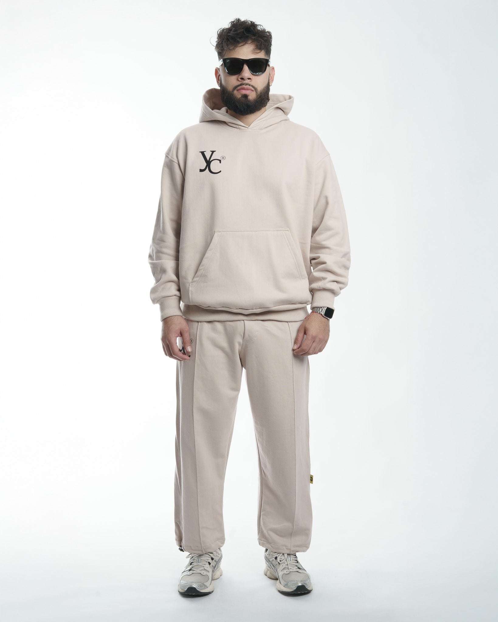 "YELLOW CLUB" // OVERSIZED HOODIE