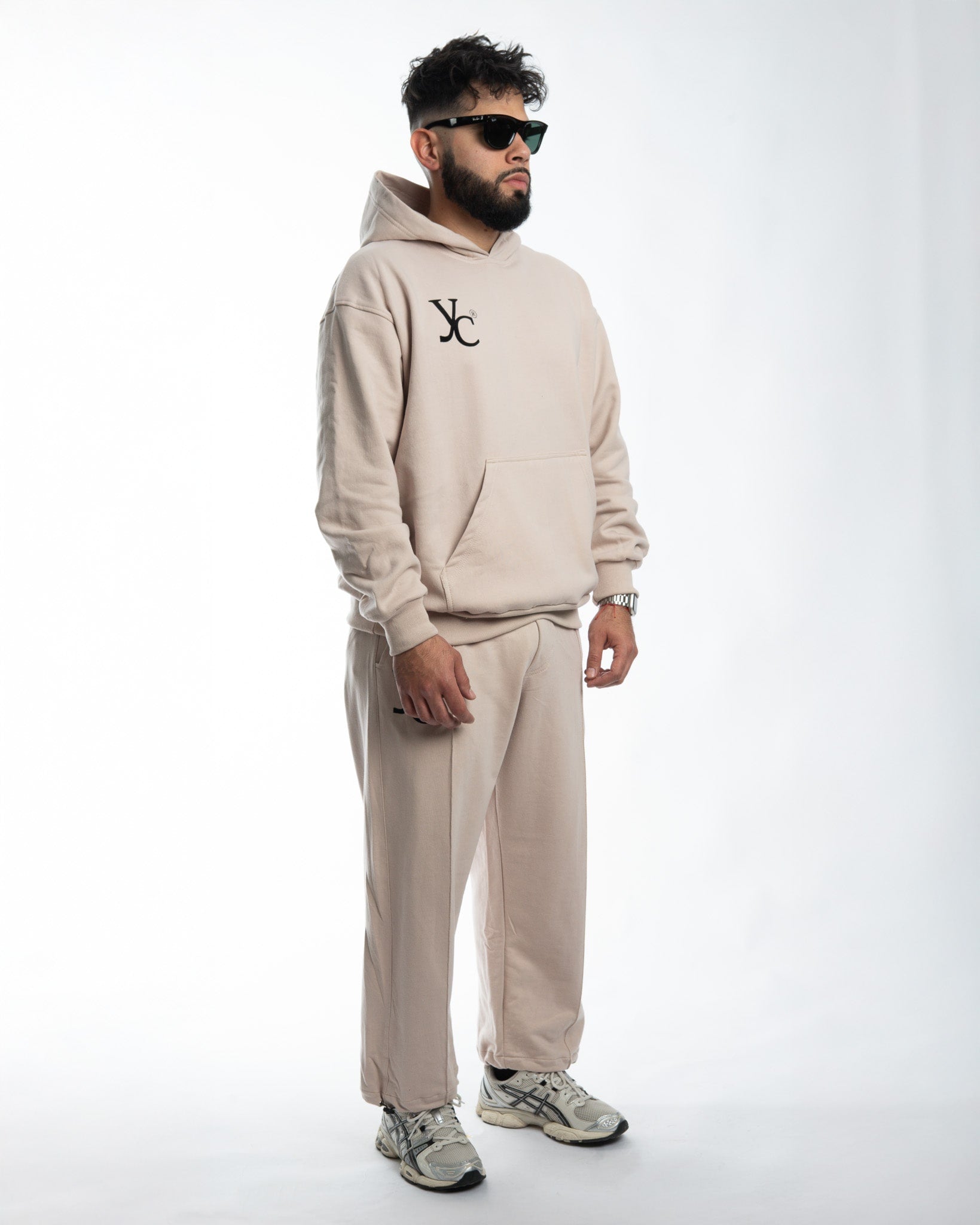 "YELLOW CLUB" // OVERSIZED HOODIE