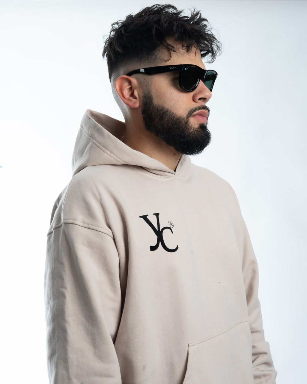 "YELLOW CLUB" // OVERSIZED HOODIE