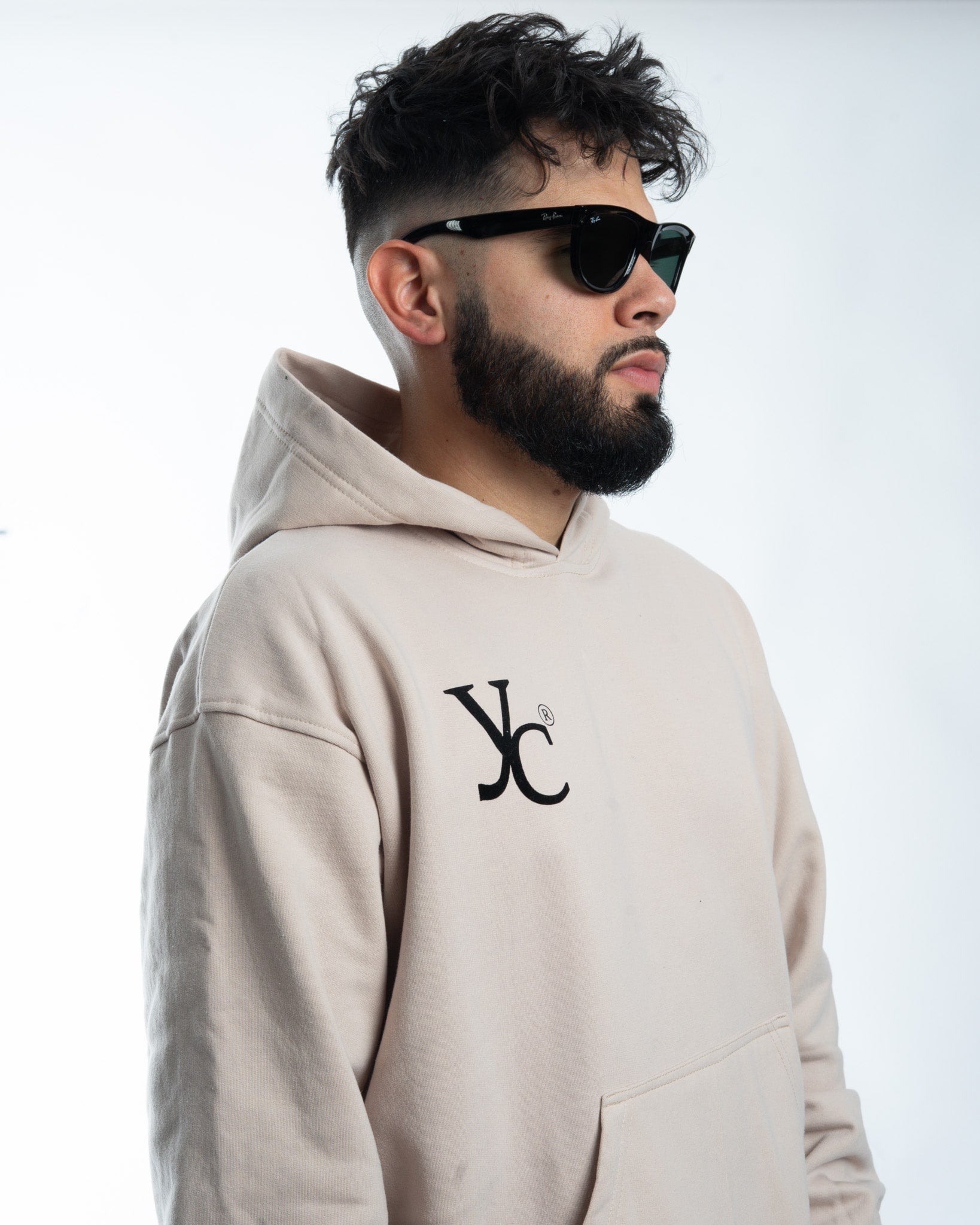 "YELLOW CLUB" // OVERSIZED HOODIE