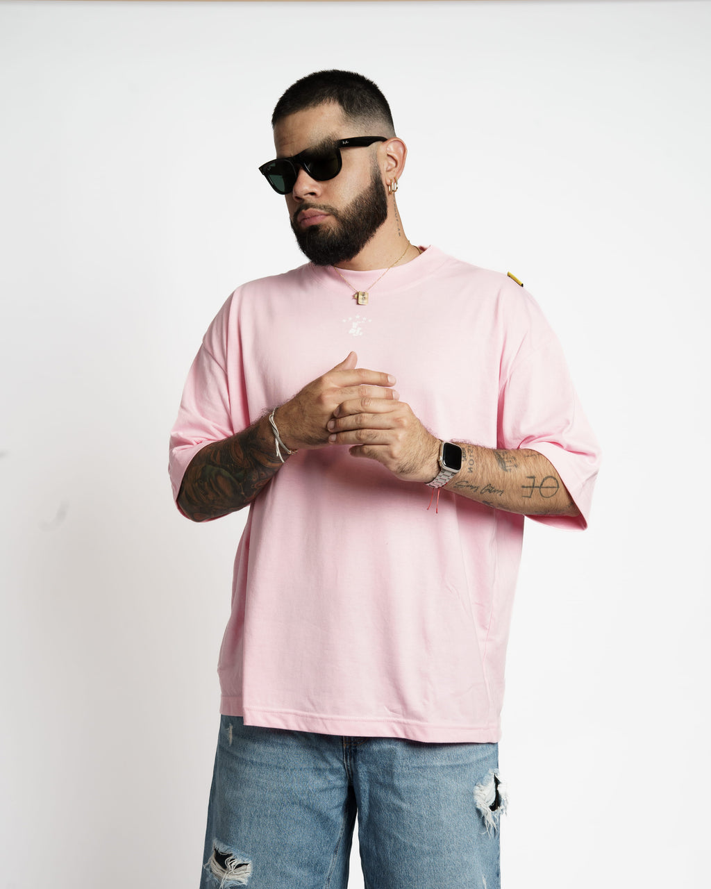 POLERAS OVERSIZED// BASICA MINI LOGO v2