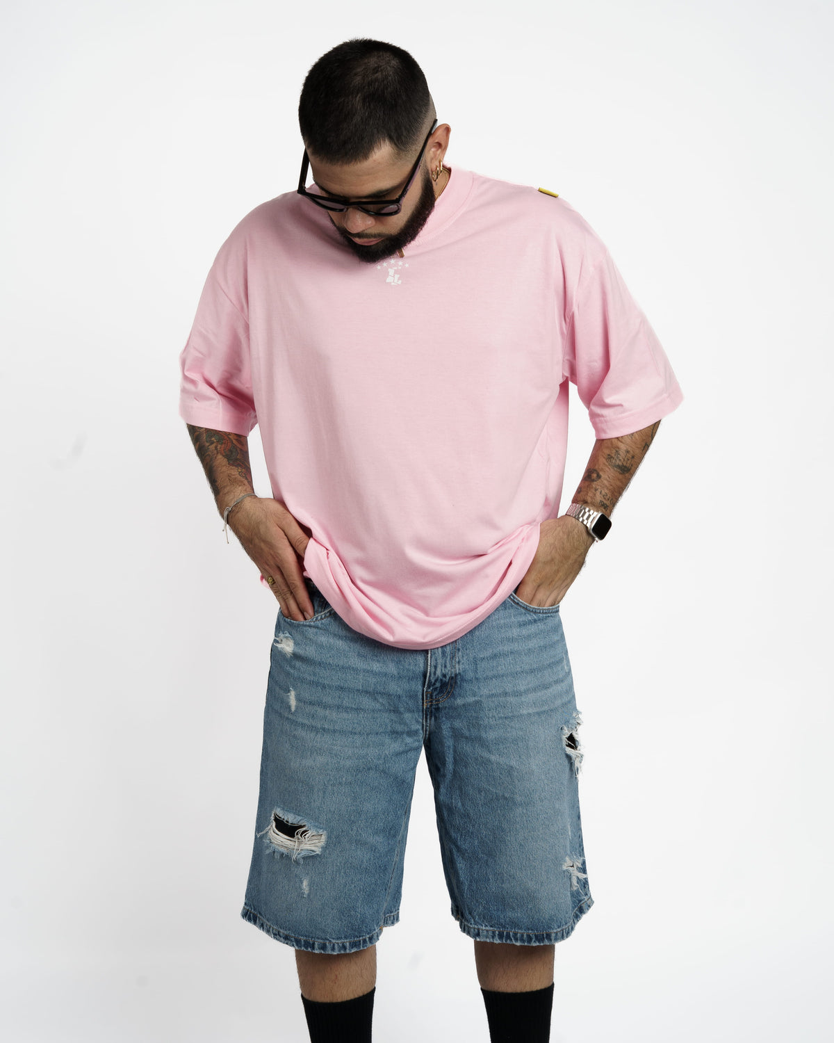 POLERA OVERSIZED BASIC MINI LOGO V2