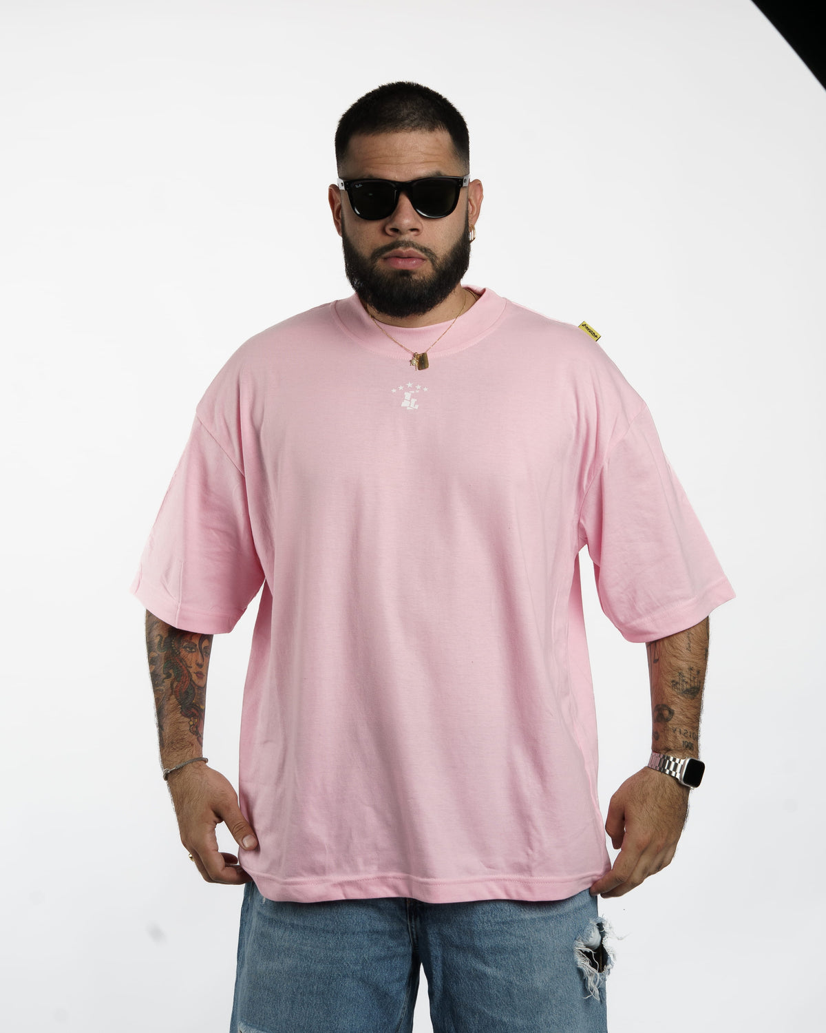 POLERAS OVERSIZED// BASICA MINI LOGO v2