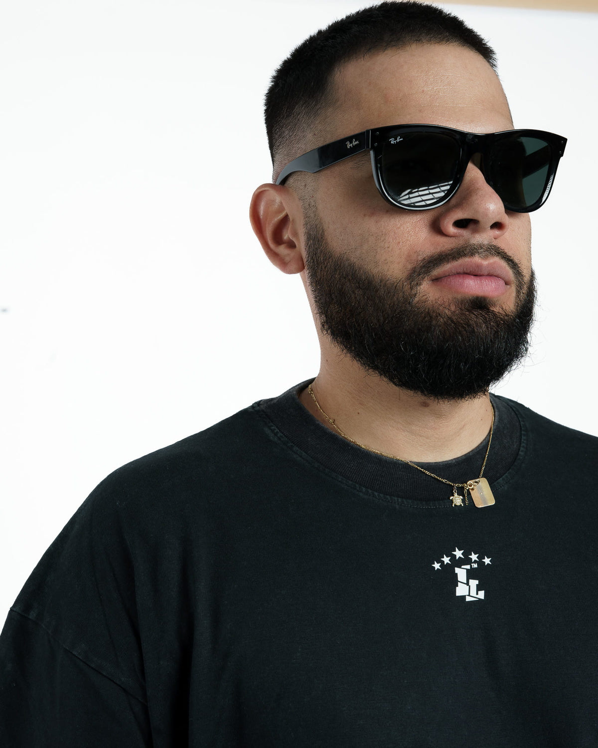 POLERA OVERSIZED// BASICA MINI LOGO V2 // VINTAGE LOOK