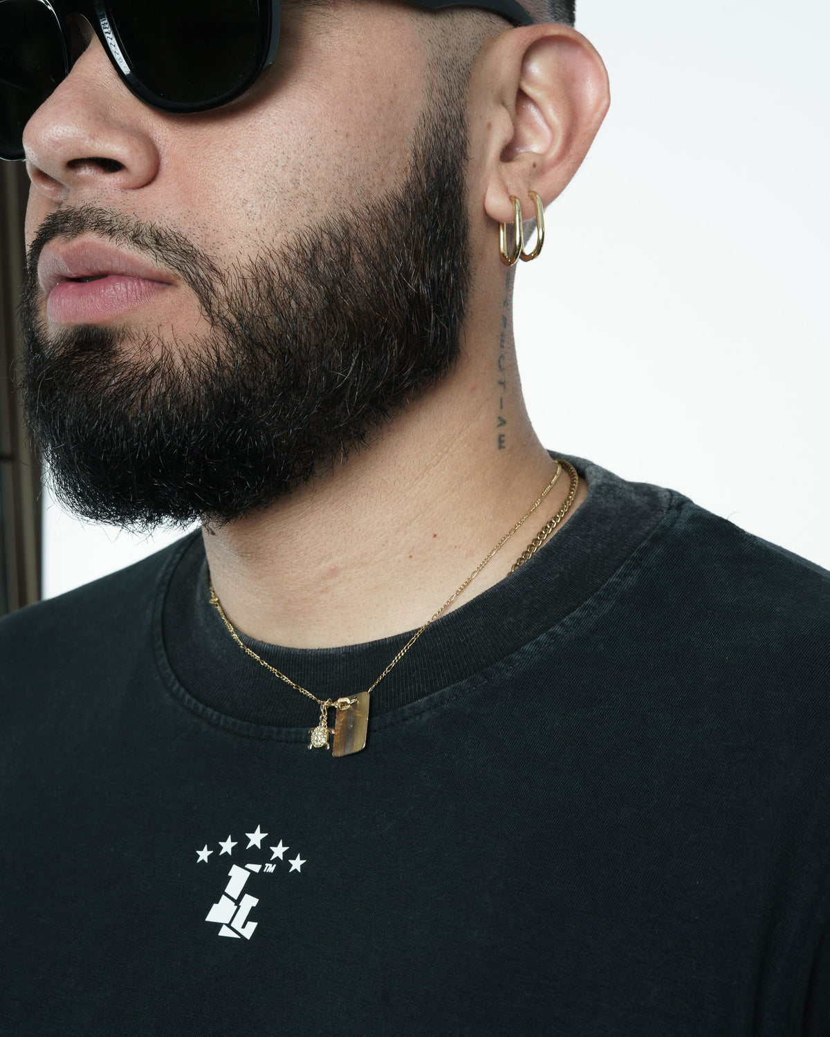 POLERA OVERSIZED// BASICA MINI LOGO V2 // VINTAGE LOOK