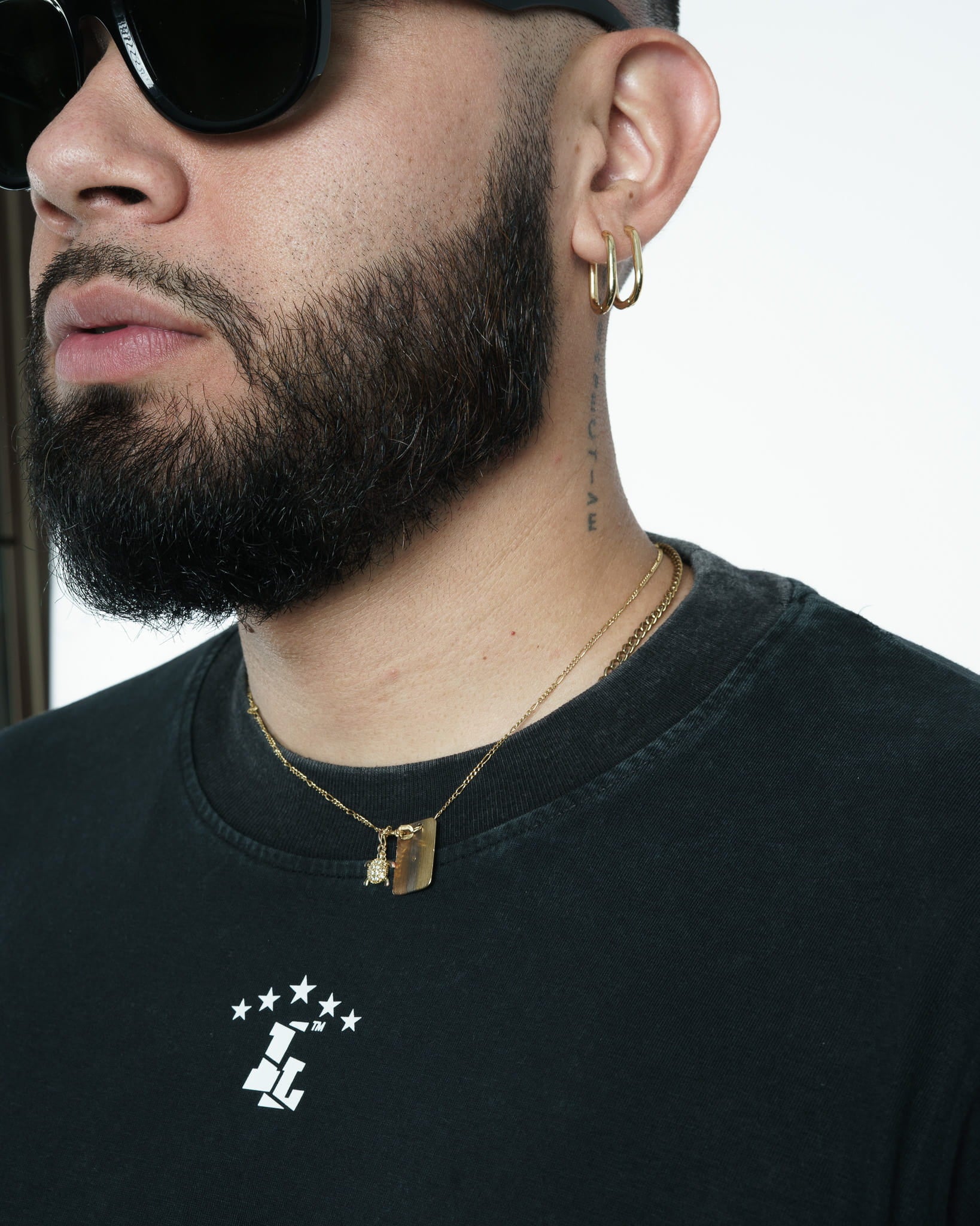 POLERA OVERSIZED// BASICA MINI LOGO V2 // VINTAGE LOOK