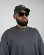 BASICA//ESSENCIAL OVERSIZED TEES // GRIS ACERO