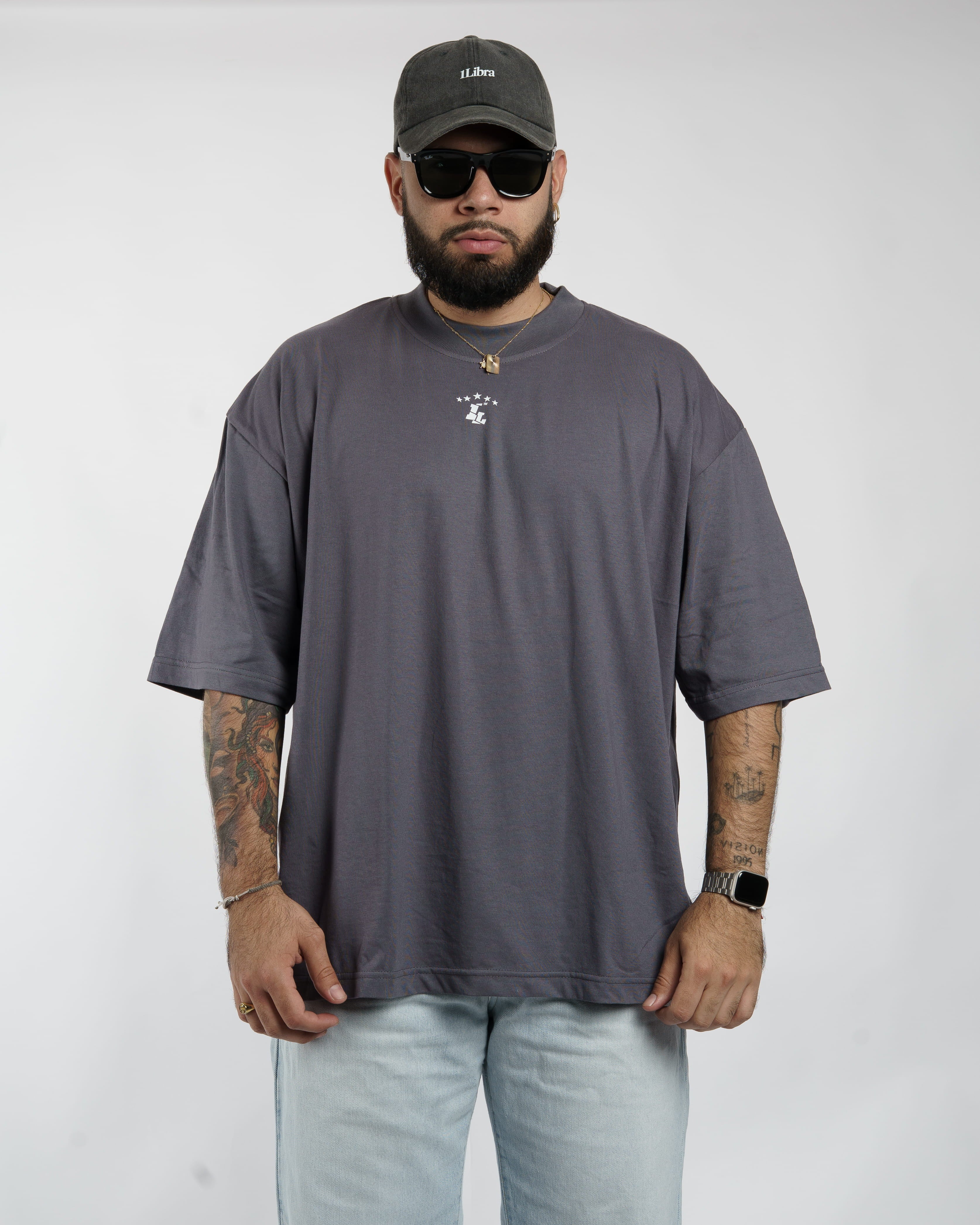 POLERA OVERSIZED BASIC MINI LOGO V2