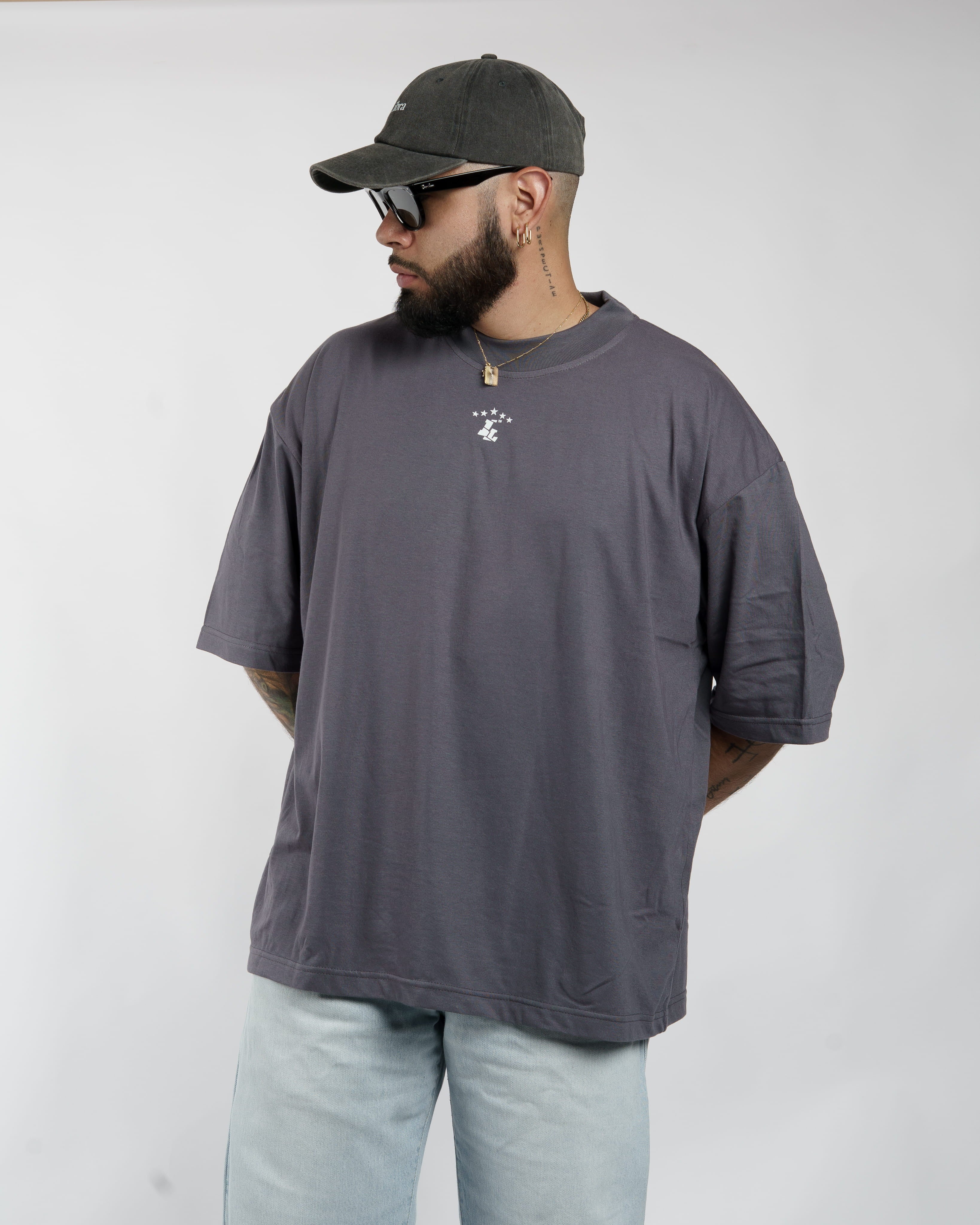 POLERA OVERSIZED BASIC MINI LOGO V2