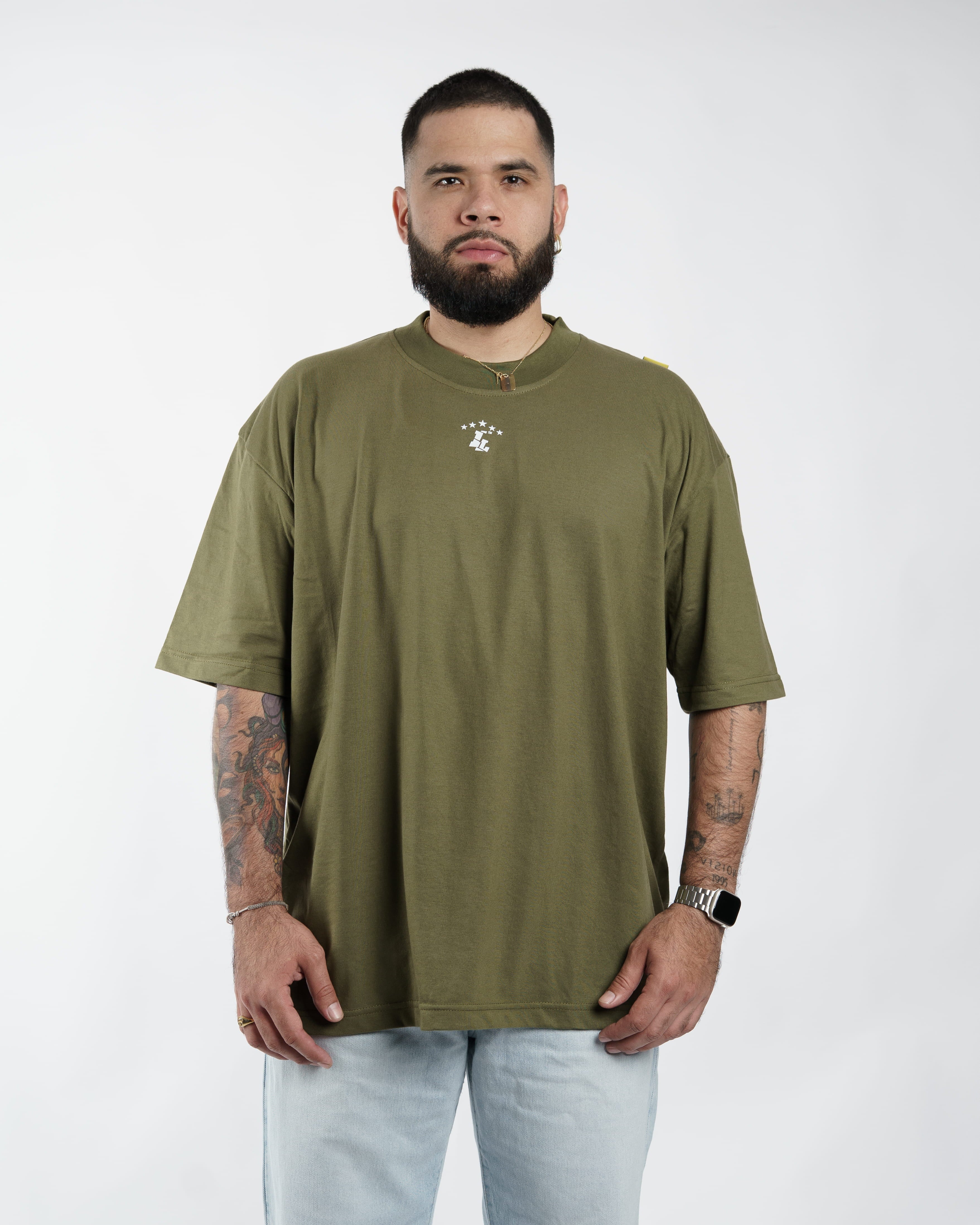 POLERA OVERSIZED BASIC MINI LOGO V2