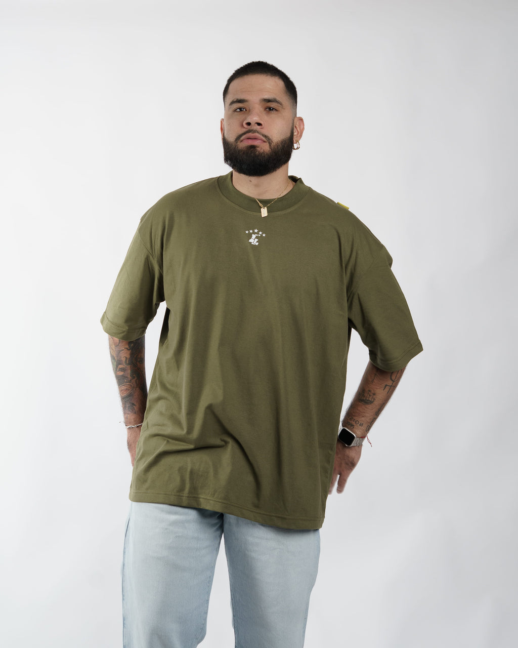 POLERAS OVERSIZED// BASICA MINI LOGO v2