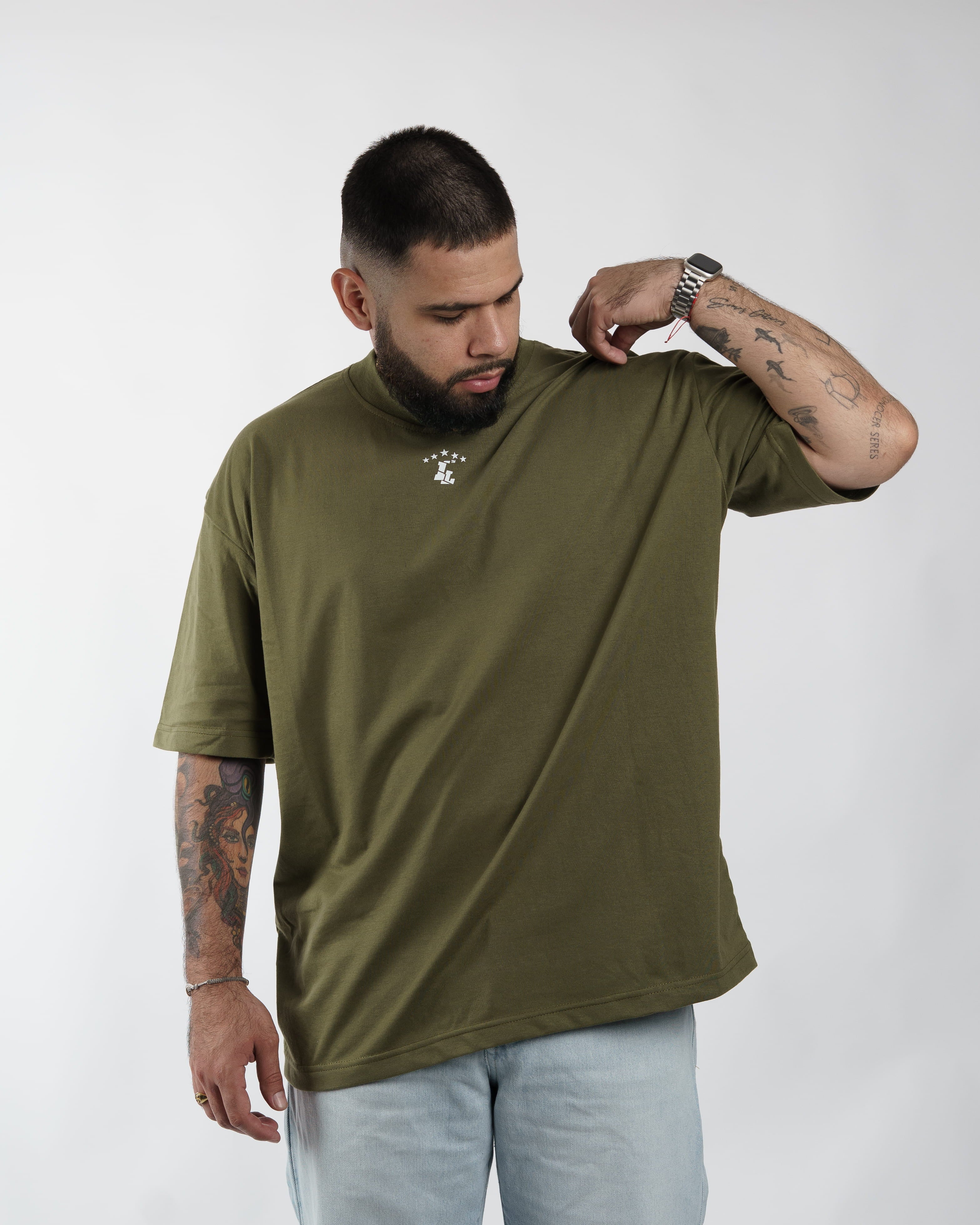 POLERA OVERSIZED BASIC MINI LOGO V2