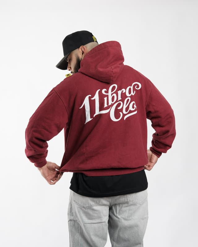 1LIBRACLO VINTAGE // HOODIE OVERSIZED // ACIDWASH