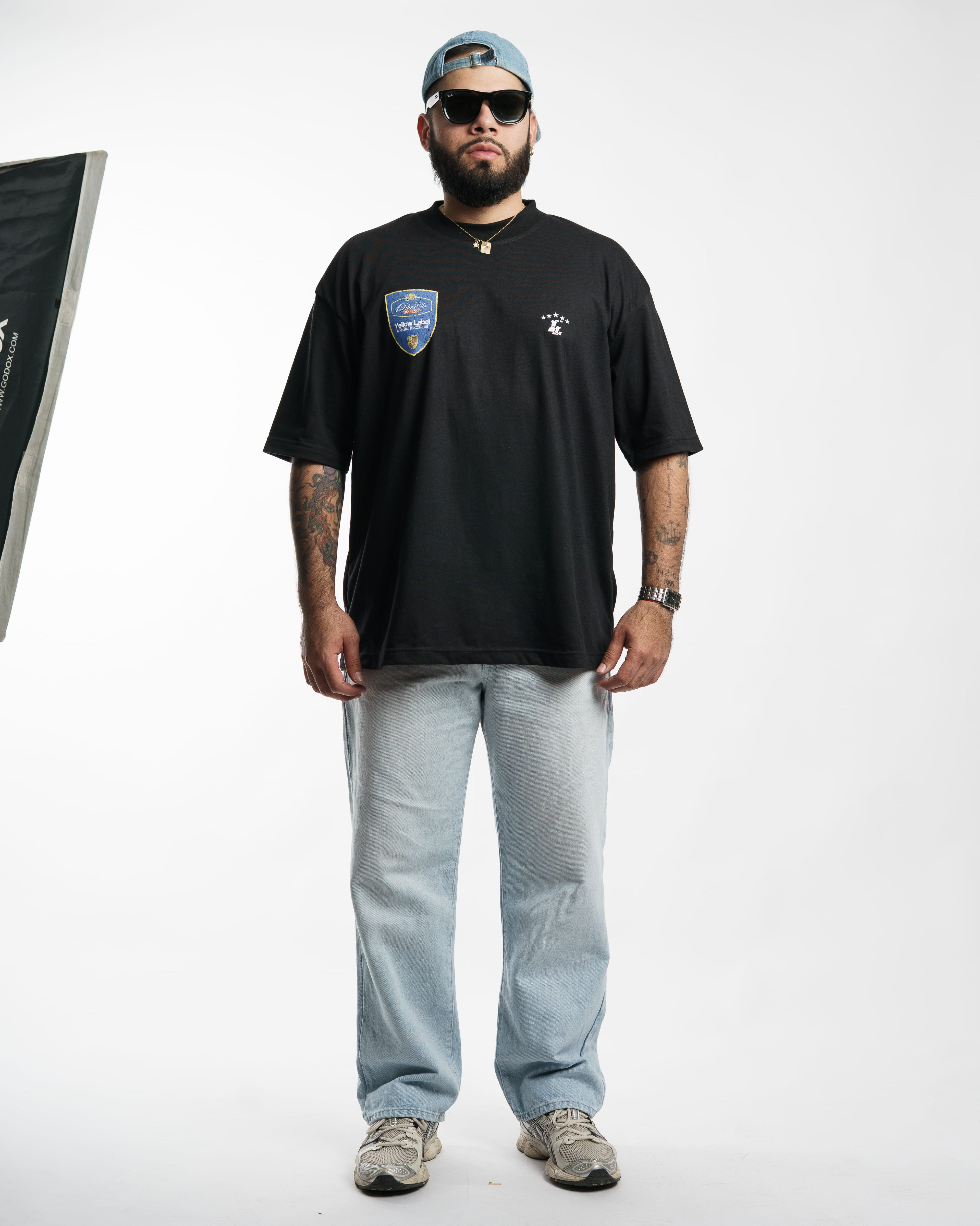 ROTHMANS ESCUDO // POLERA OVERSIZED