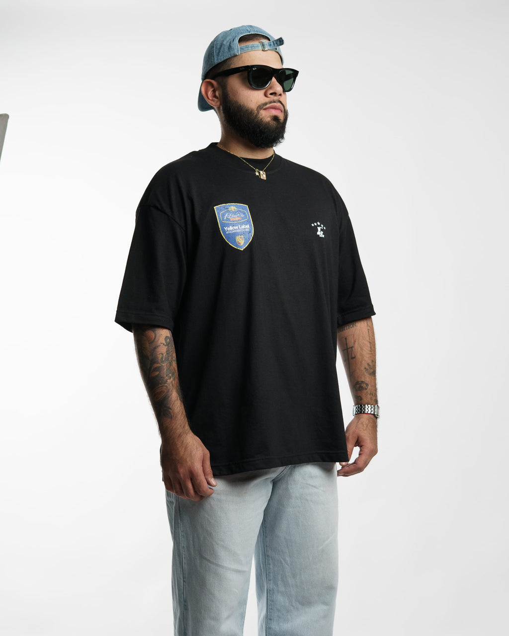 ROTHMANS ESCUDO // POLERA OVERSIZED