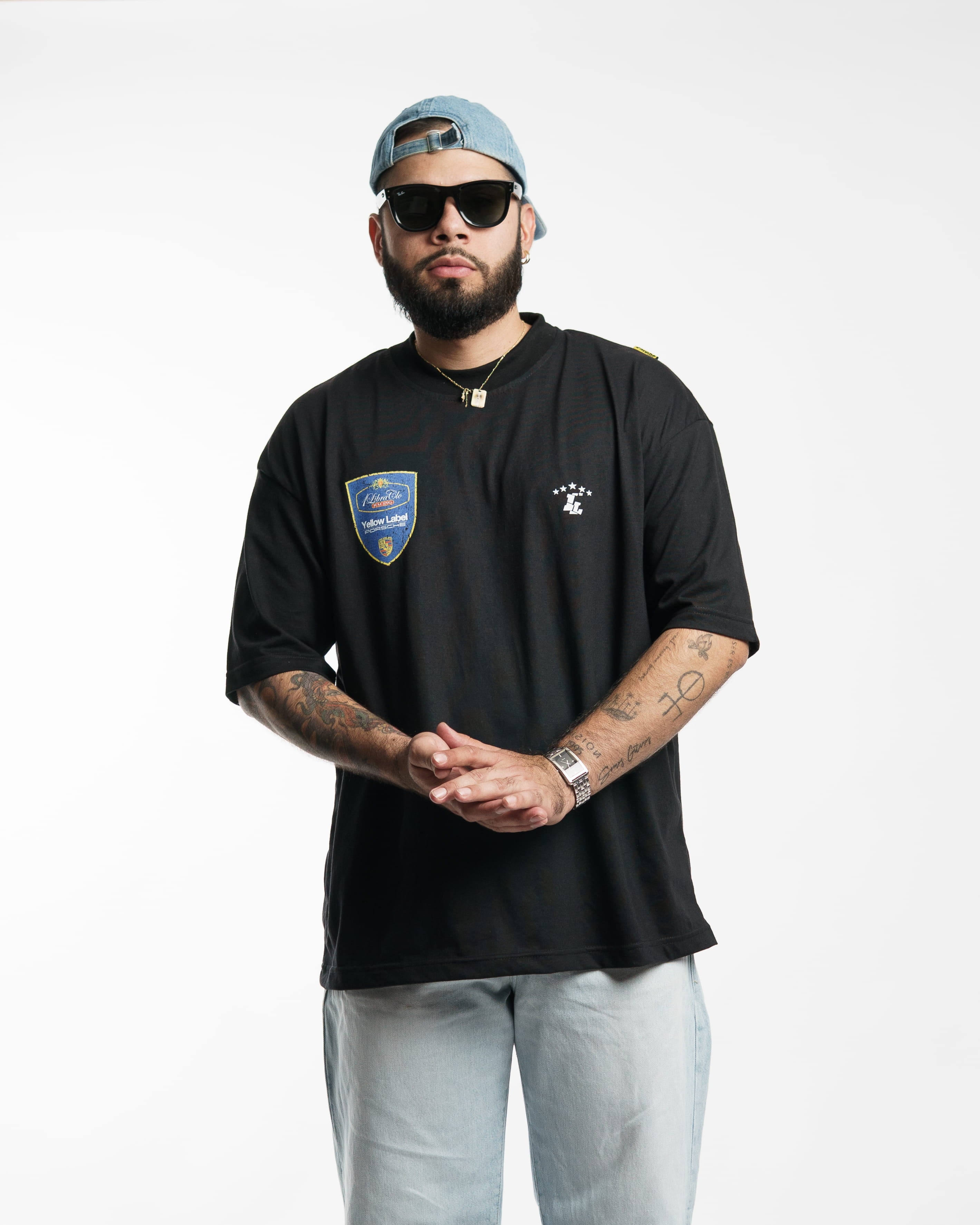 ROTHMANS ESCUDO // POLERA OVERSIZED