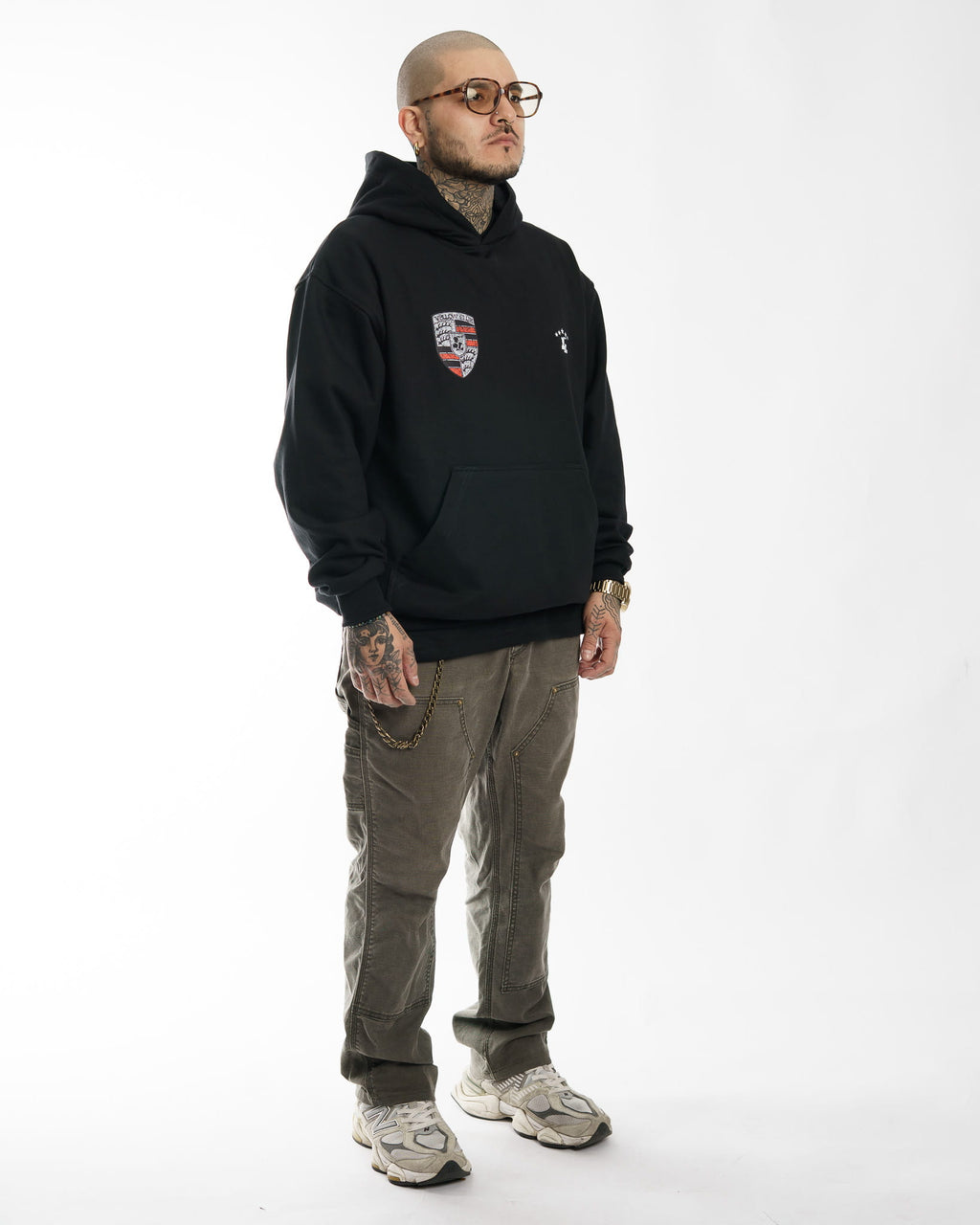 "PORSCHE LOGO" // HOODIE OVERSIZED
