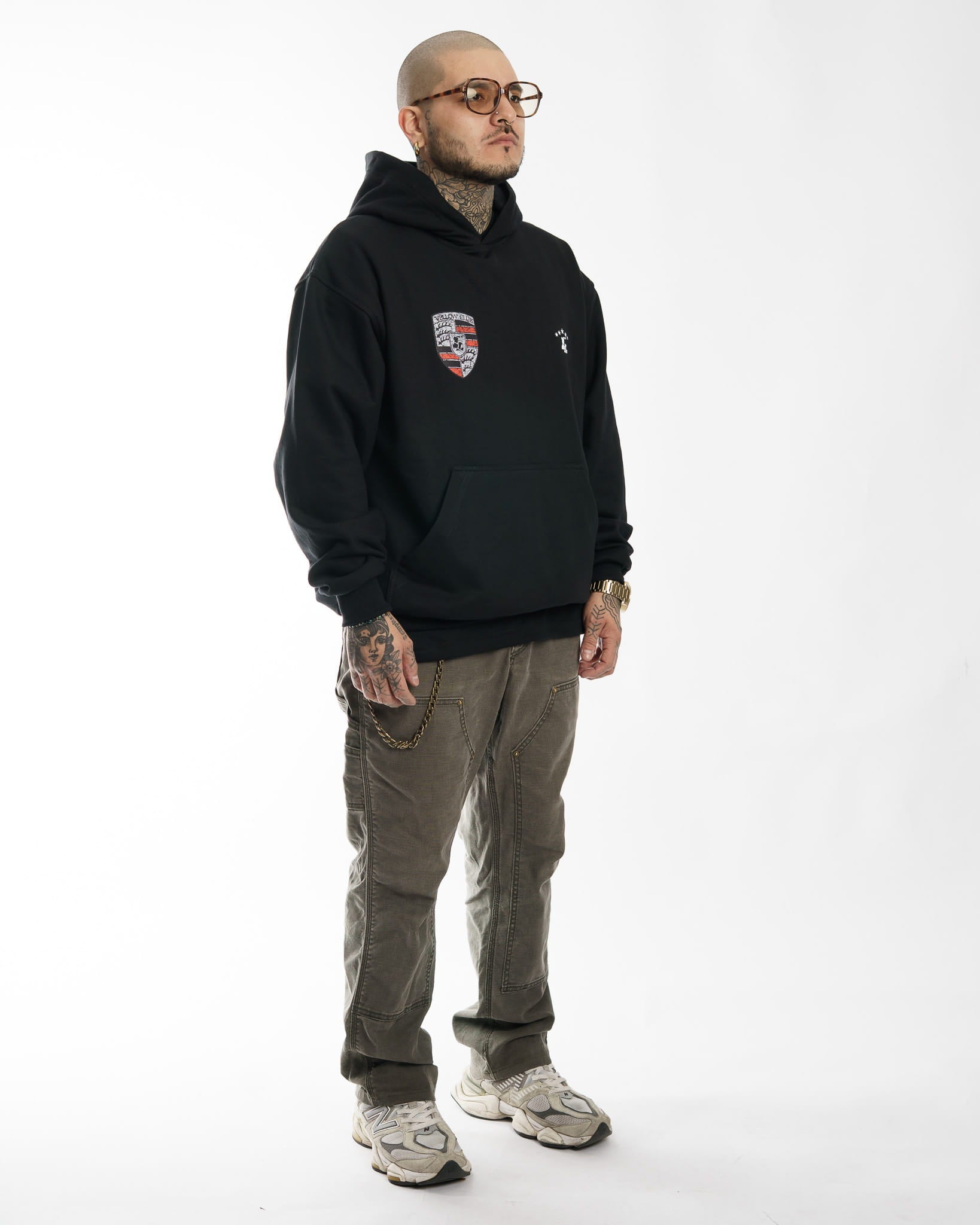 "PORSCHE LOGO" // HOODIE OVERSIZED