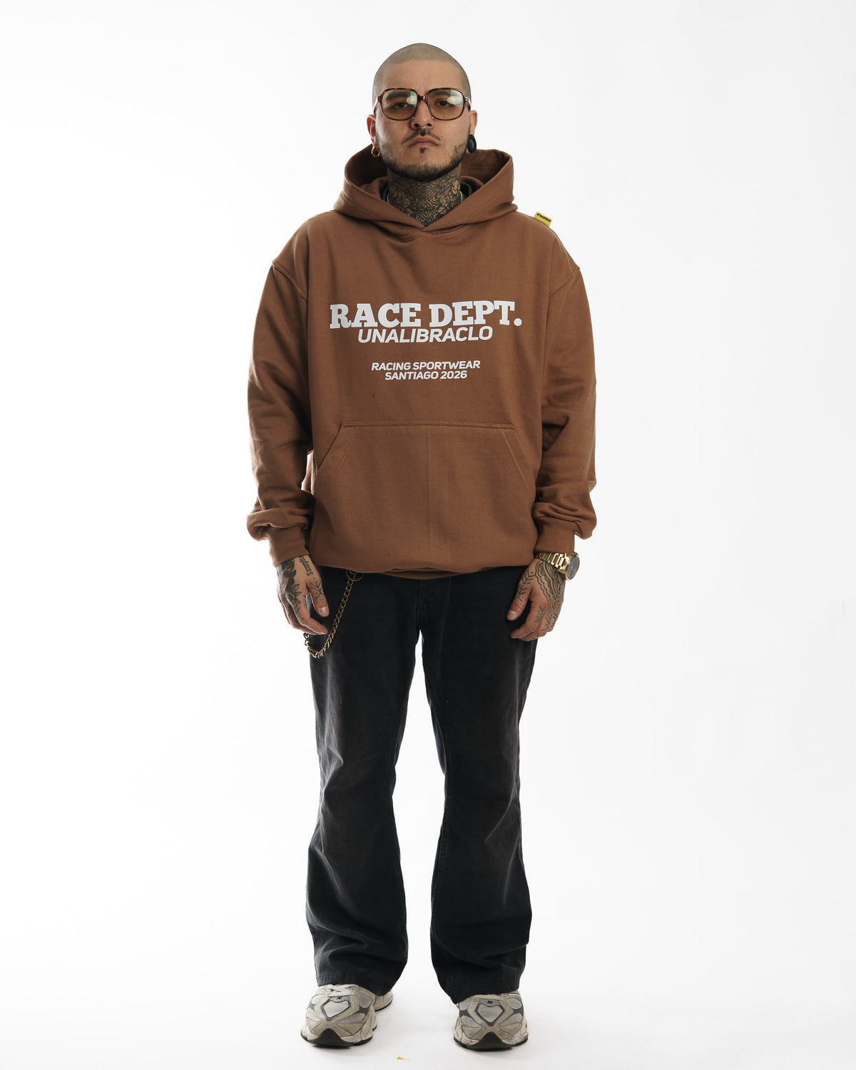RACE DEPT. CLASIC FONT // OVERSIZED HOODIE