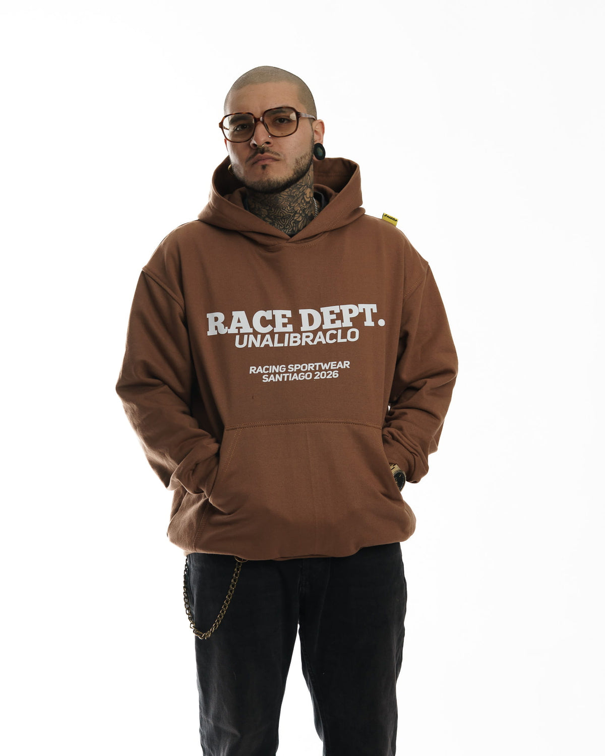 RACE DEPT. CLASIC FONT // OVERSIZED HOODIE