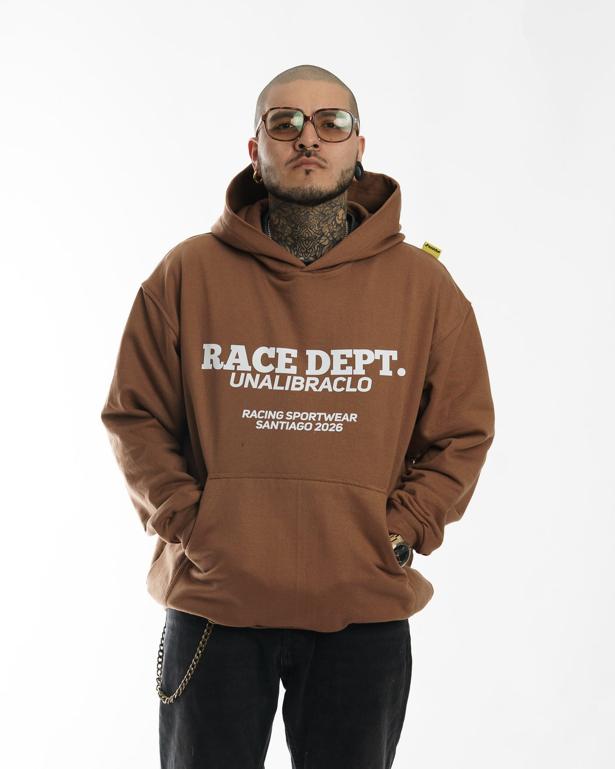 RACE DEPT. CLASIC FONT // OVERSIZED HOODIE