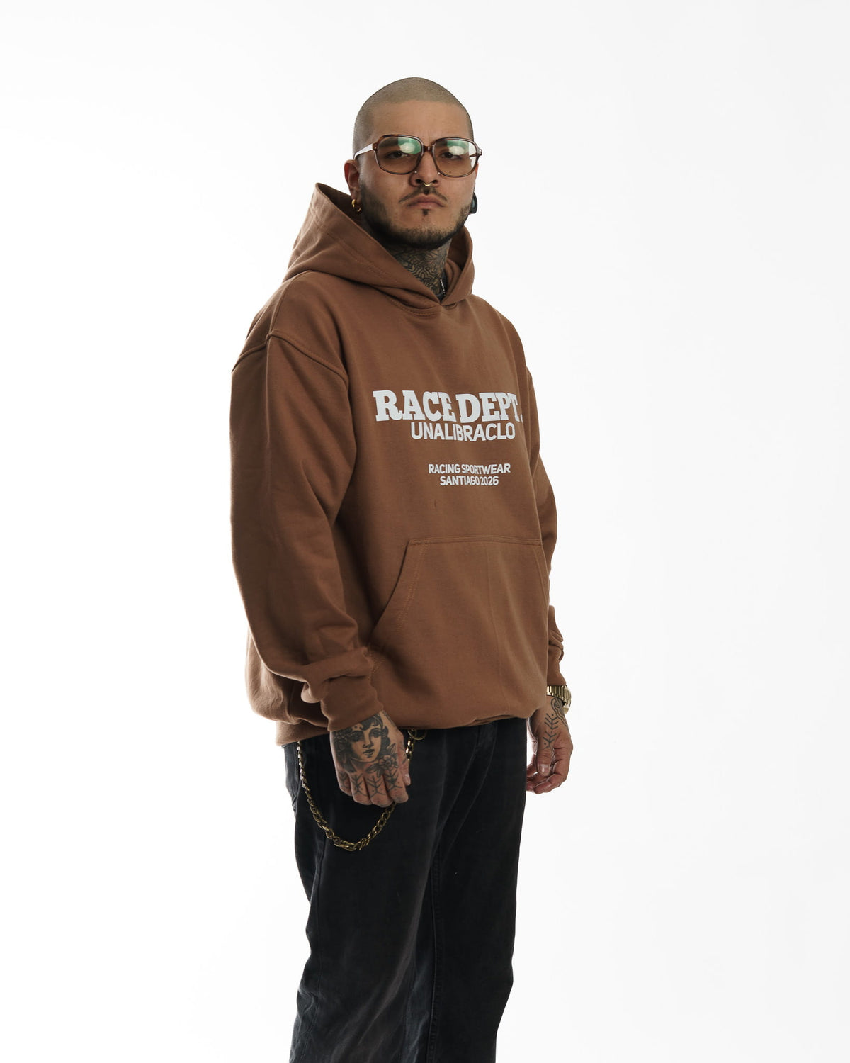 RACE DEPT. CLASIC FONT // OVERSIZED HOODIE