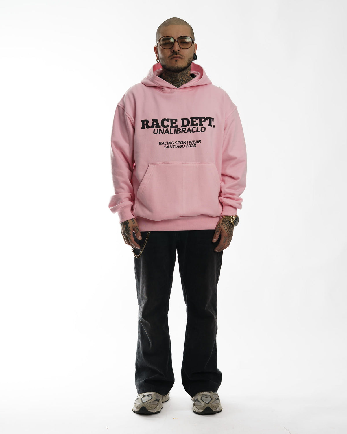 RACE DEPT. CLASIC FONT // OVERSIZED HOODIE