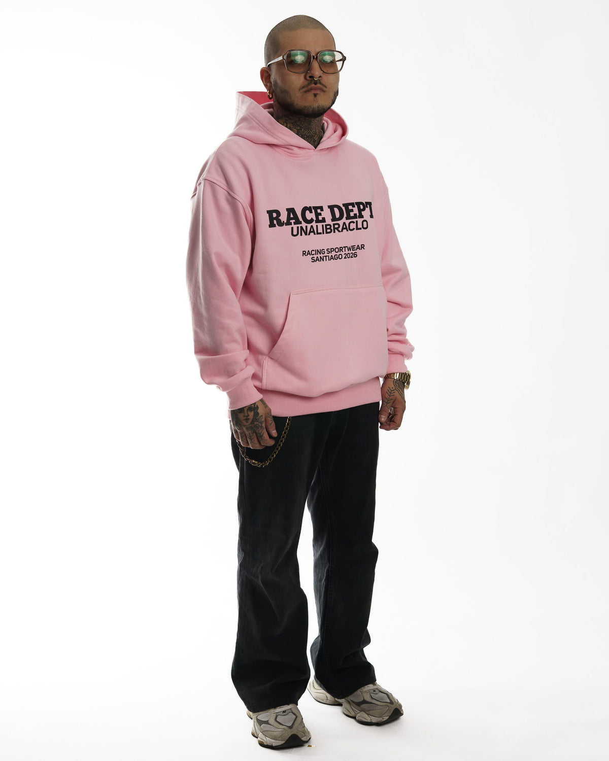 RACE DEPT. CLASIC FONT // OVERSIZED HOODIE