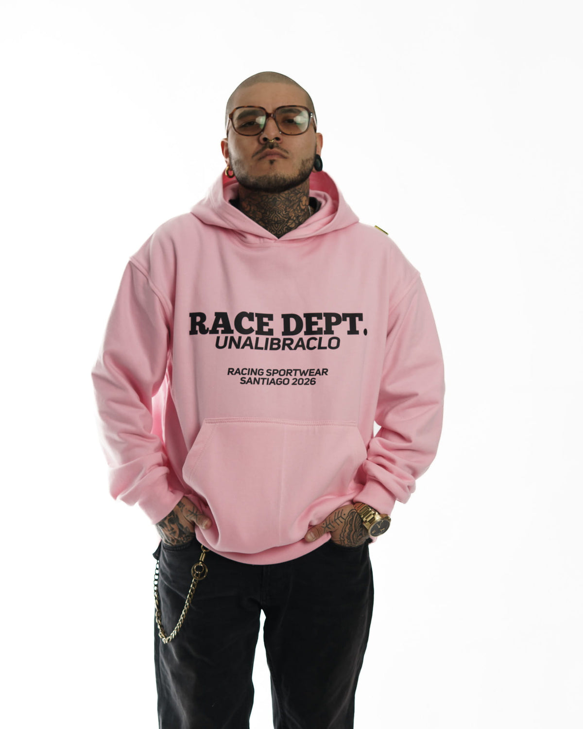 RACE DEPT. CLASIC FONT // OVERSIZED HOODIE