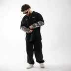 "MICRO TEX 01" // POLERA OVERSIZED DOUBLE SLEEVE