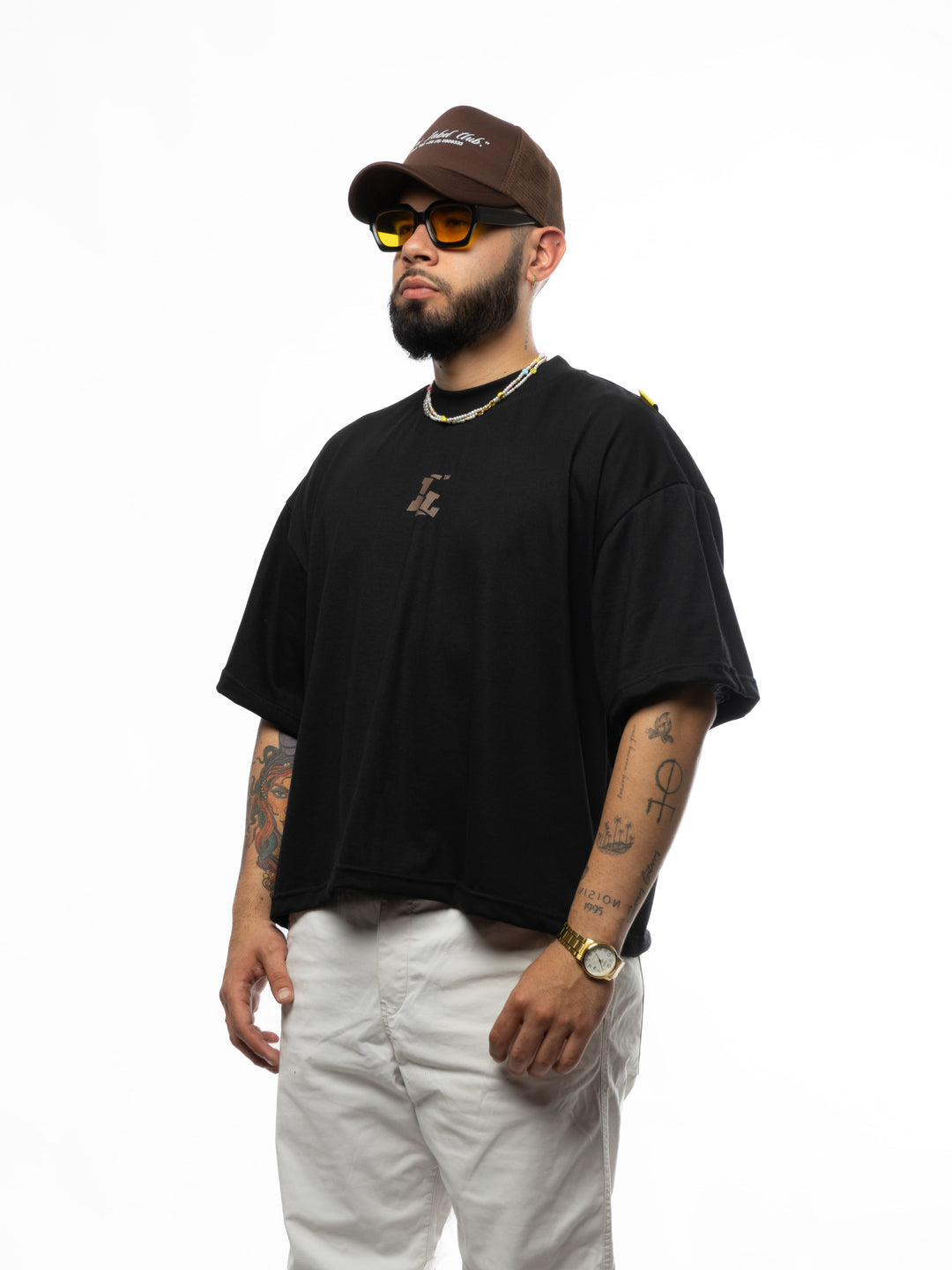 "YELLOW LABEL COMPANY M" // BOXYFIT TEES