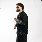 "MICRO TEX 01" // POLERA OVERSIZED DOUBLE SLEEVE