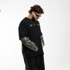 "MICRO TEX 01" // POLERA OVERSIZED DOUBLE SLEEVE