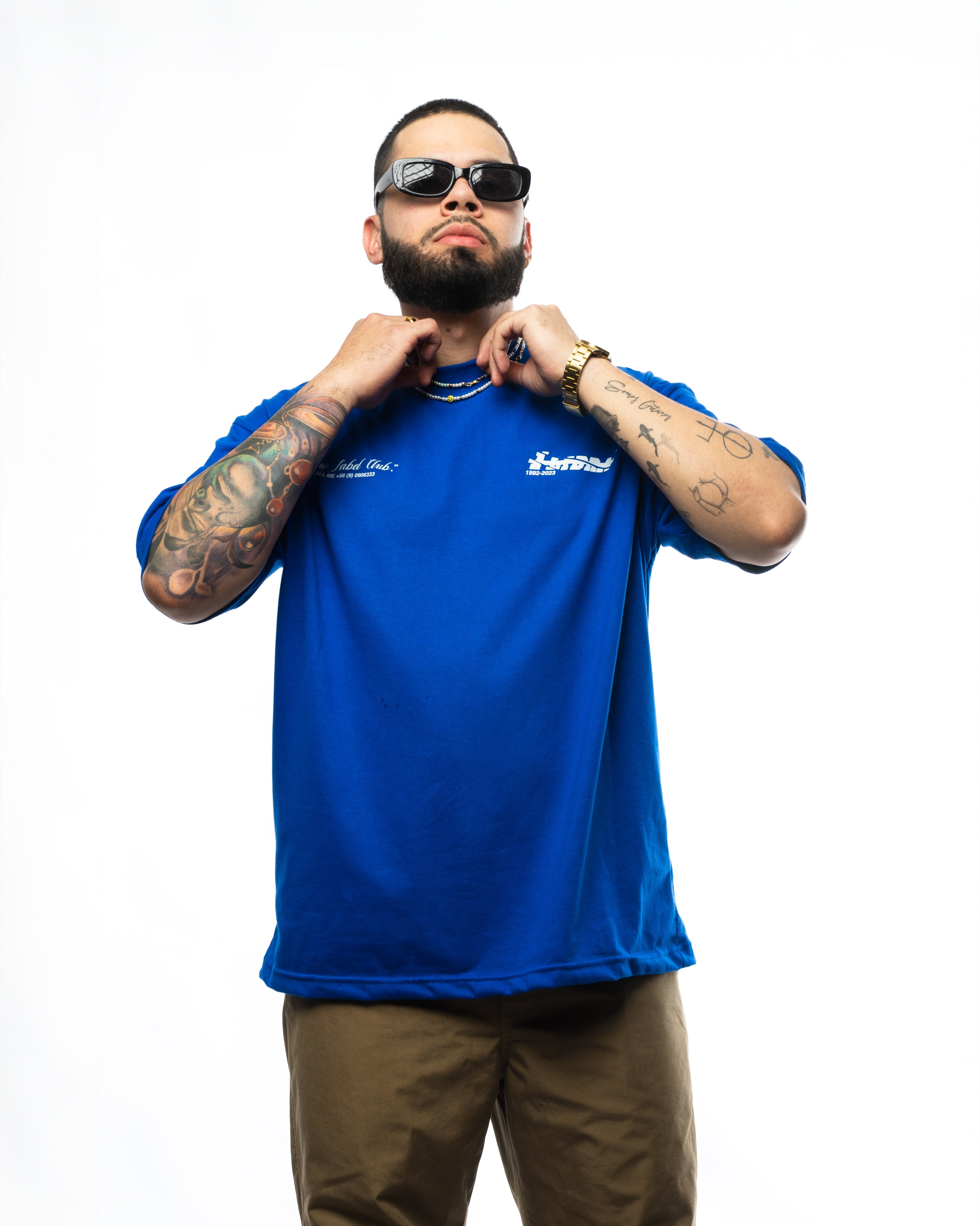 "YELLOW LABEL CLUB V2"//OVERSIZED TEES