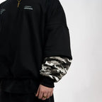 "MICRO TEX 01" // CREWNECK BOXYFIT DOUBLE SLEEVE