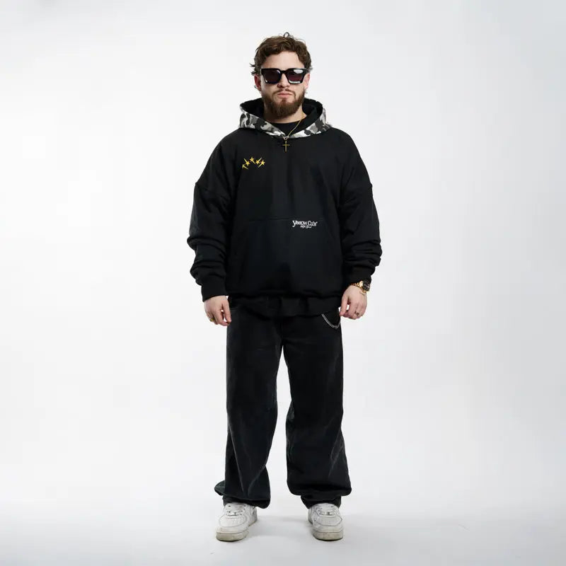 "GOOD LIFE YELLOW CLUB" // HOODIE BOXYFIT