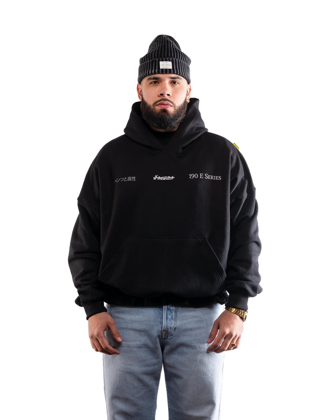 "AMG 190E" // BOXY HOODIE