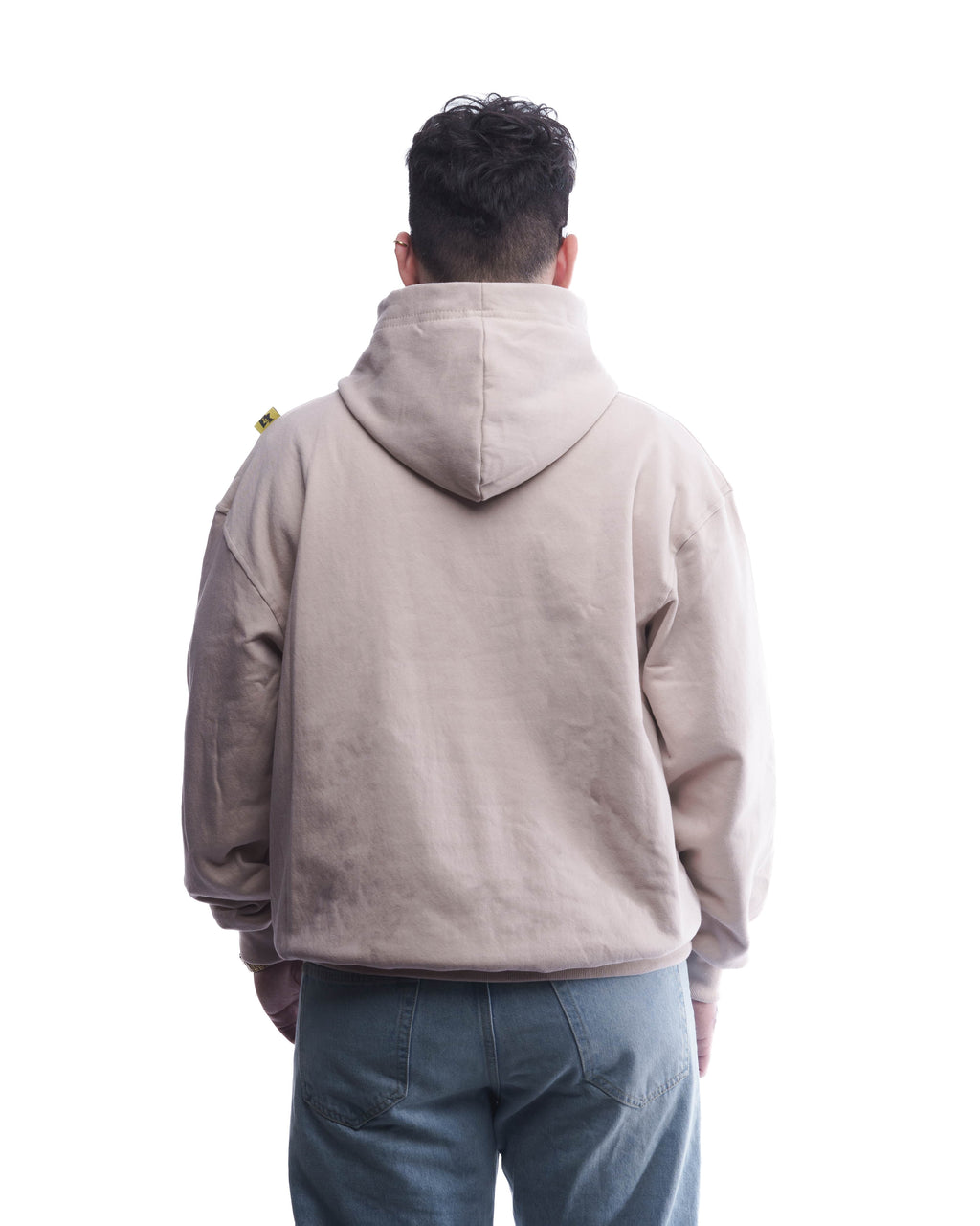 BASIC//ESSENCIAL OVERSIZED HOODIE BEIGE