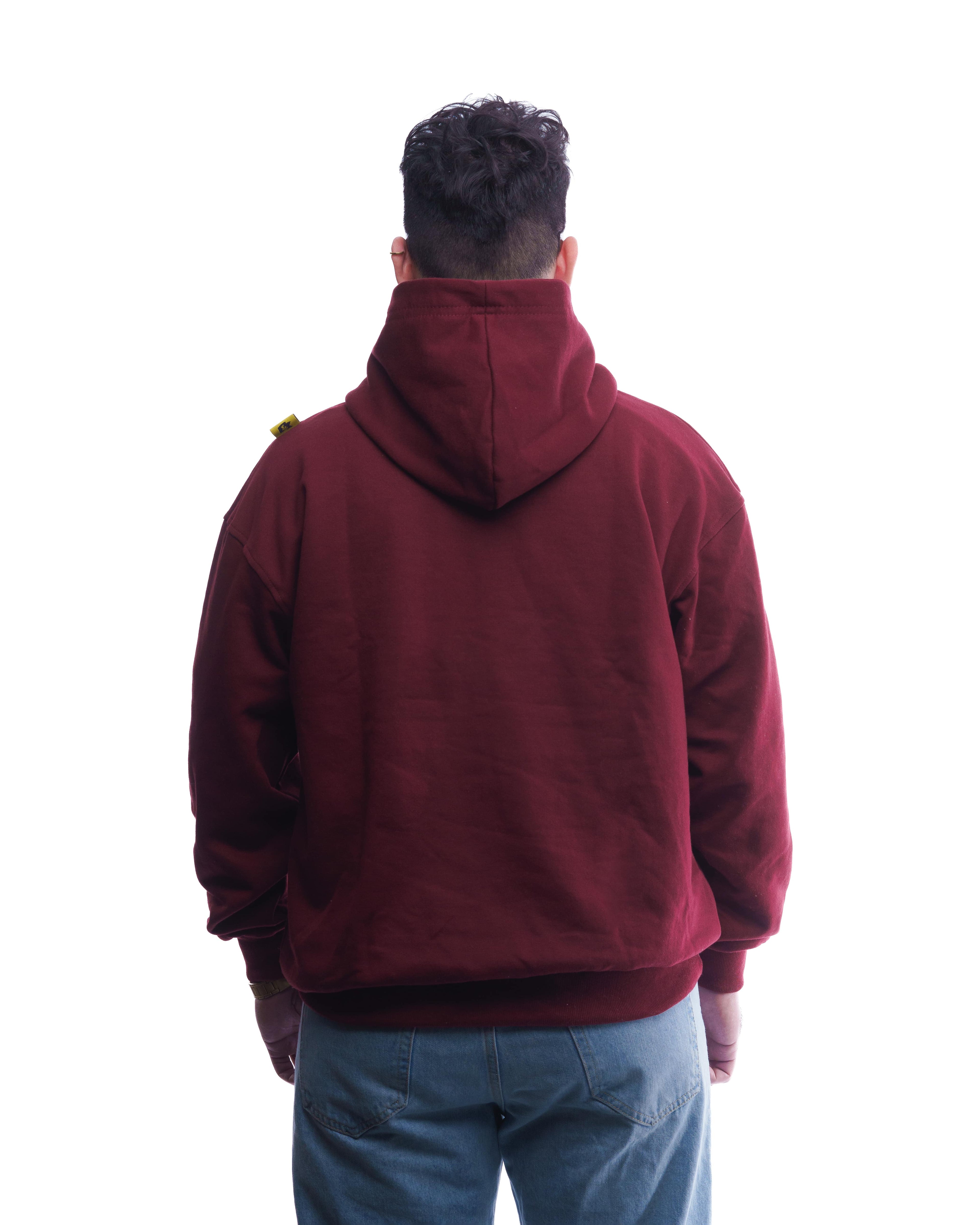 BASIC//ESSENCIAL OVERSIZED HOODIE BURDEO