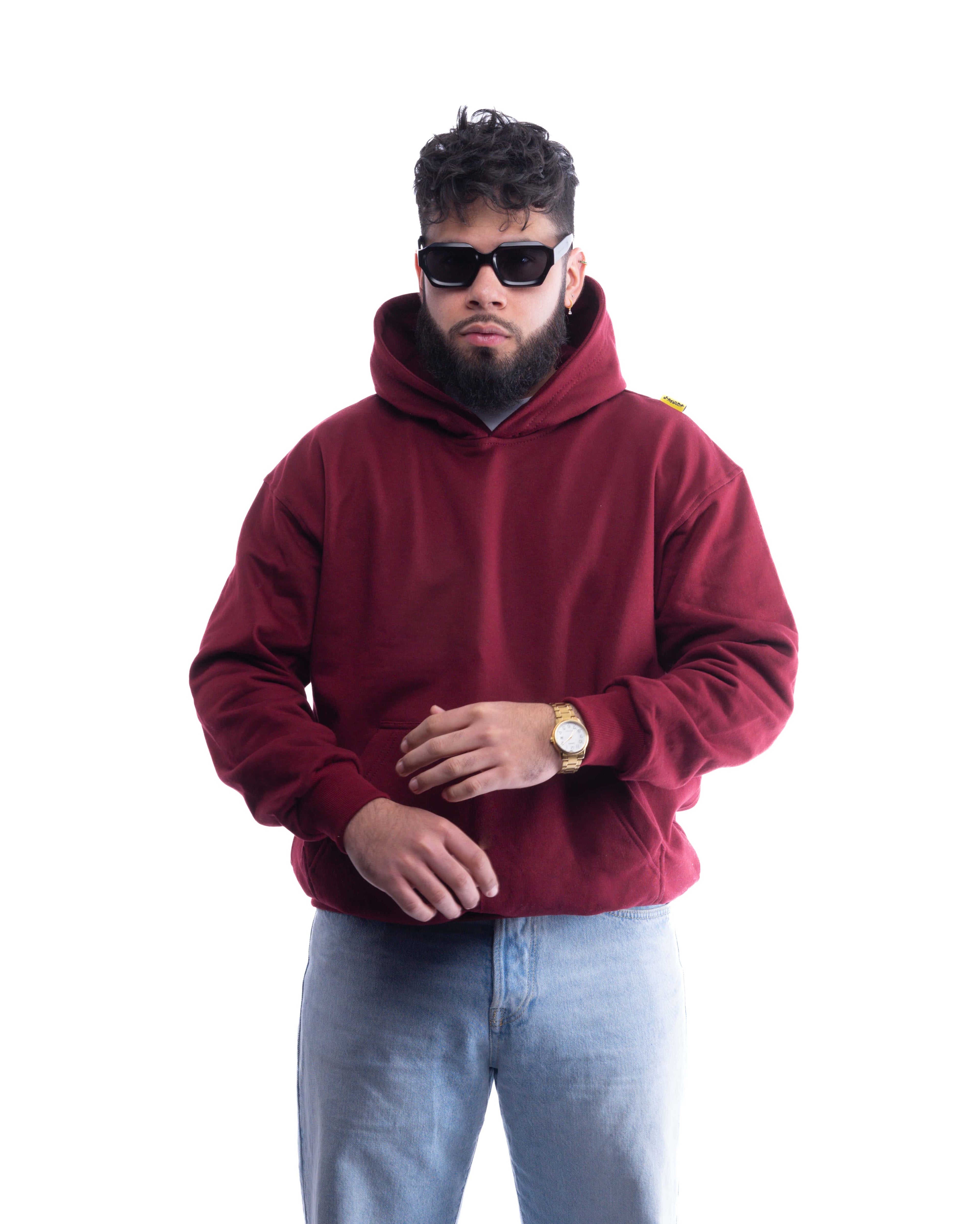 BASIC//ESSENCIAL OVERSIZED HOODIE BURDEO