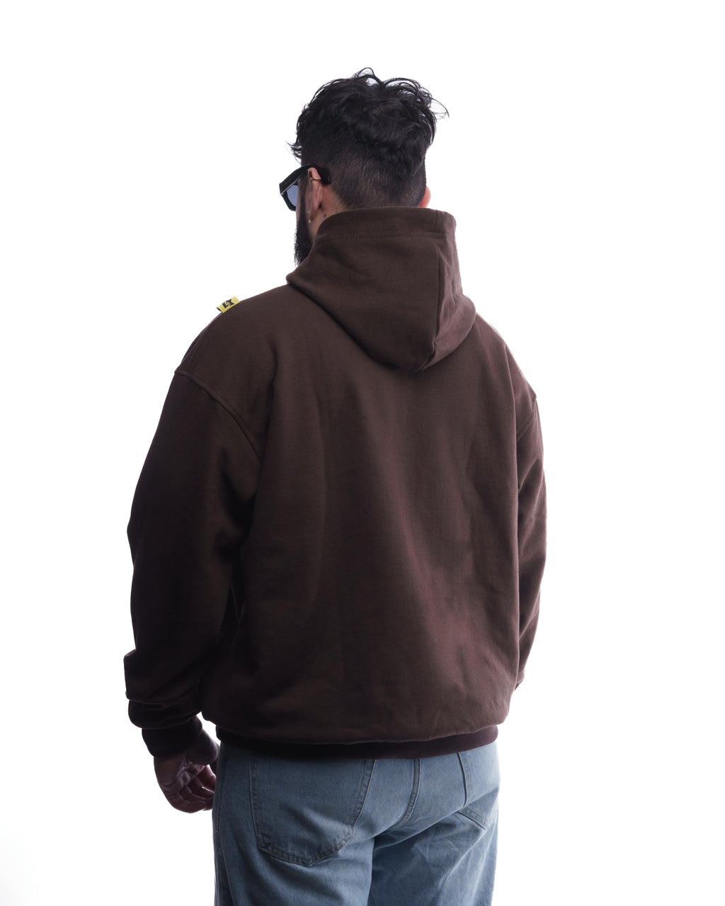 BASIC MINI LOGO// OVERSIZED HOODIE