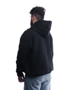 BASIC//ESSENCIAL OVERSIZED HOODIE NEGRO