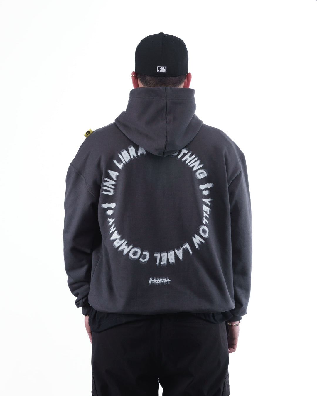 "BLUR CIRCLE"// OVERSIZED HOODIE