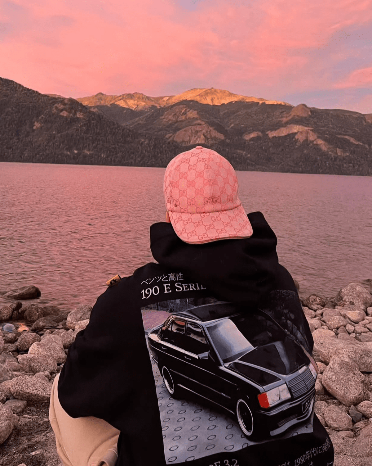 "AMG 190 E" //OVERSIZED HOODIE
