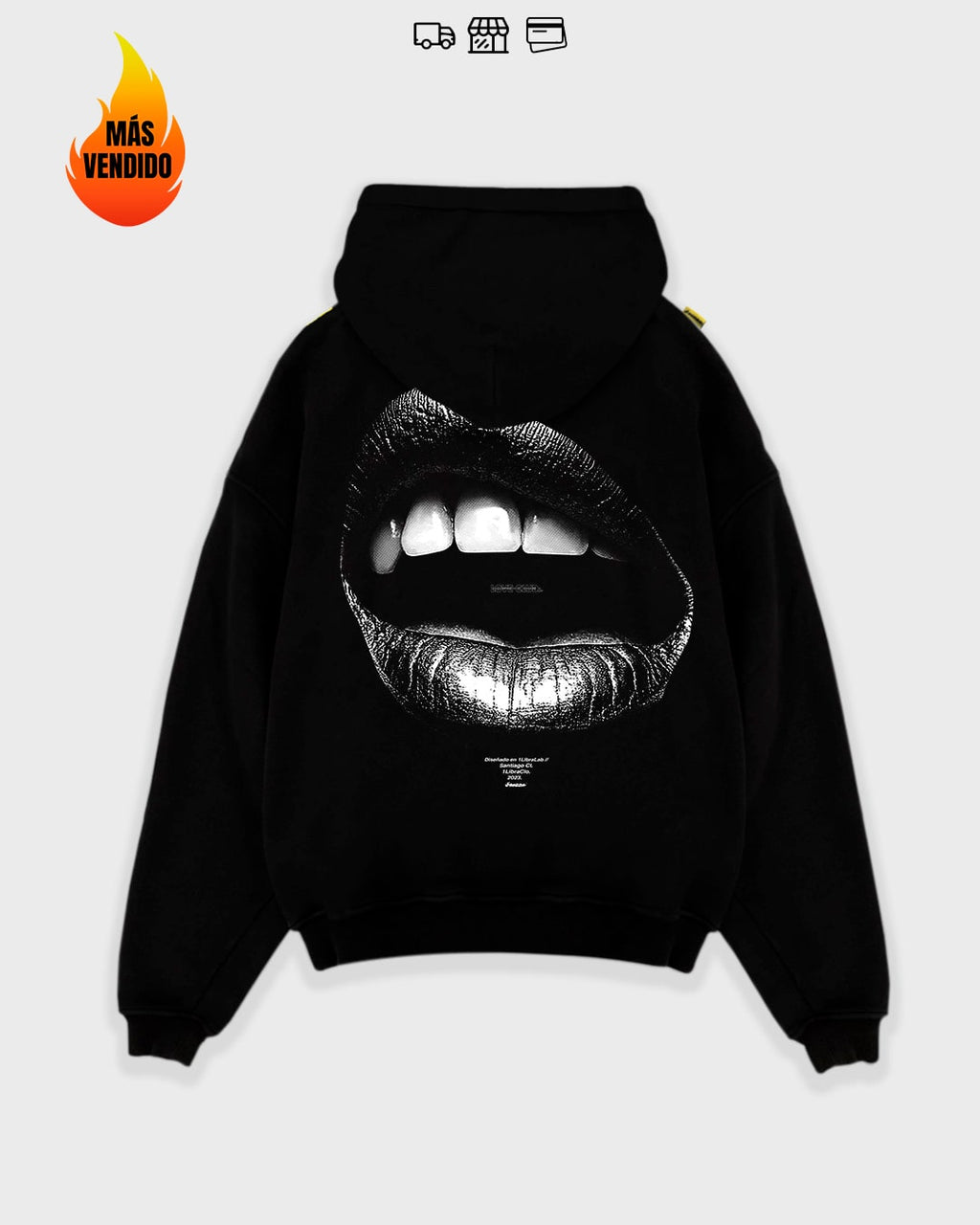 "LIPS" // HOODIE OVERSIZED