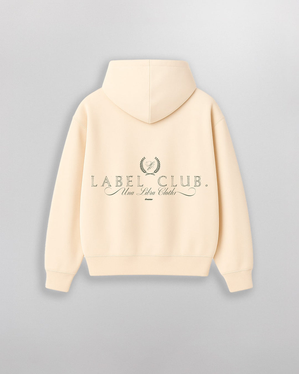 IVORY // BOXY HOODIE