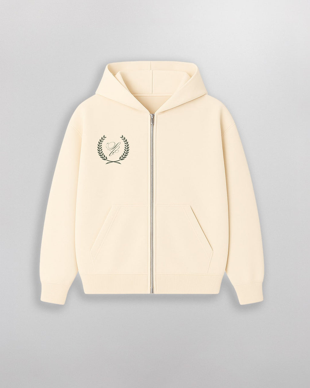 CLUB ZIP-UP // BOXY HOODIE ZIPPER
