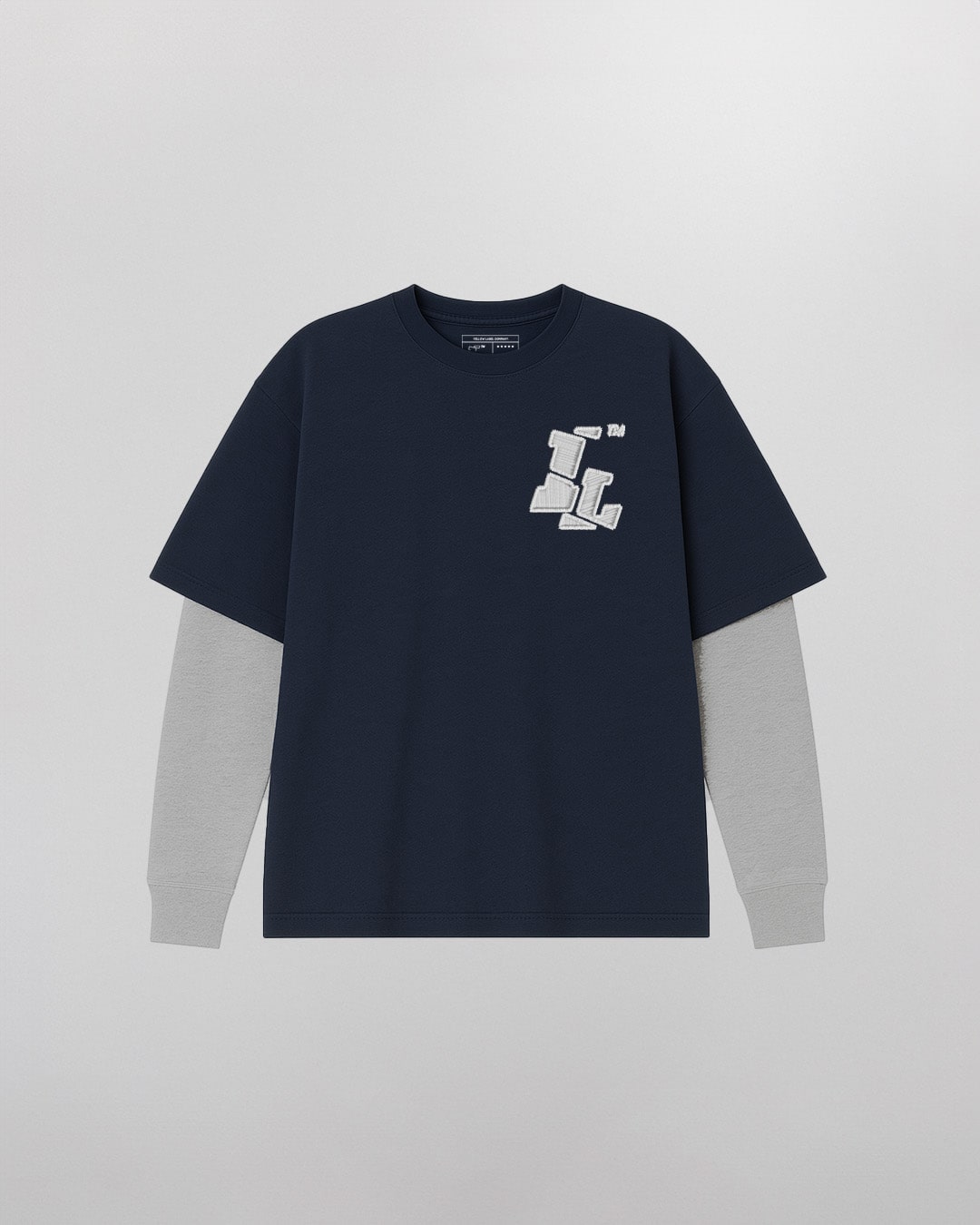 "1LB STITCH LOOK" // POLERA OVERSIZED DOUBLE SLEEVE